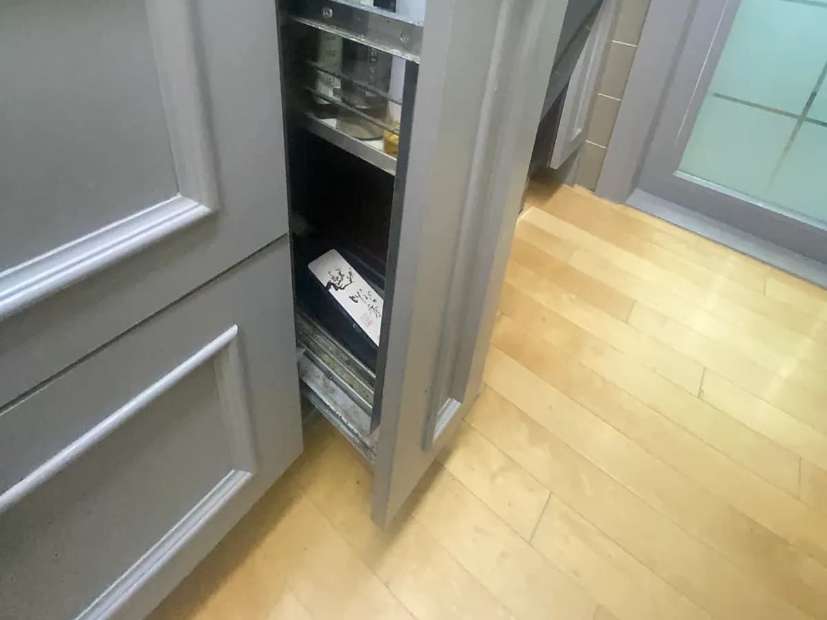 양념장 LT망·레일 교체 시공 전