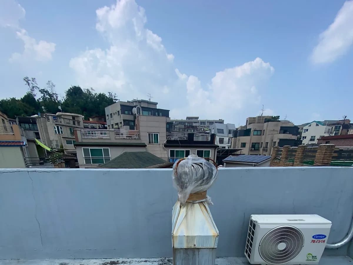 옥상 벤츄레이터 교체 시공 전