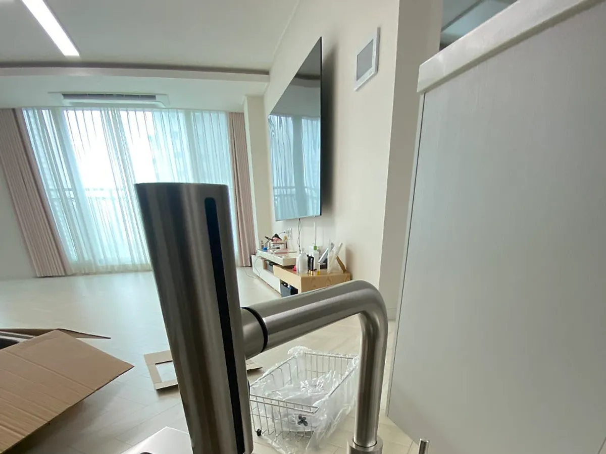 수전·싱크볼 교체 시공 후